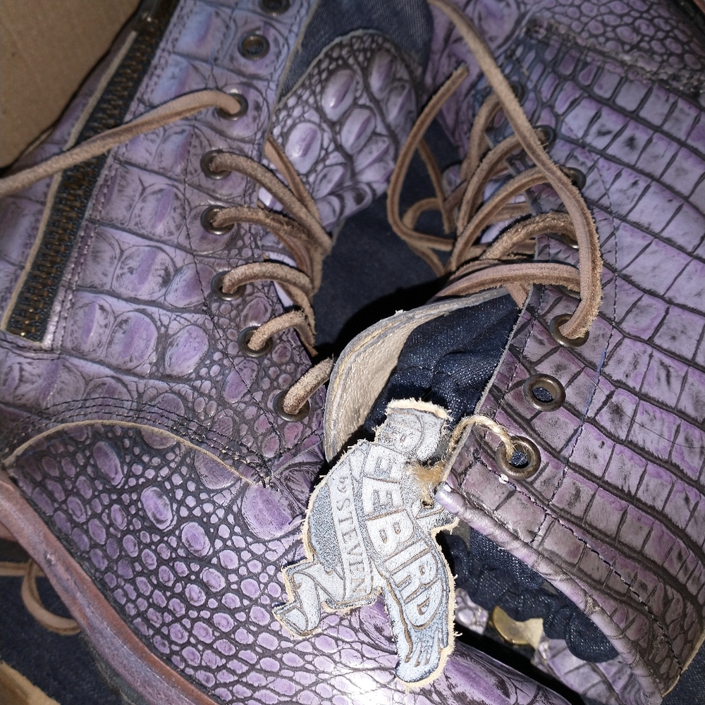 COPY - Freebird Manchester Boots 8 Sold Out croc moto